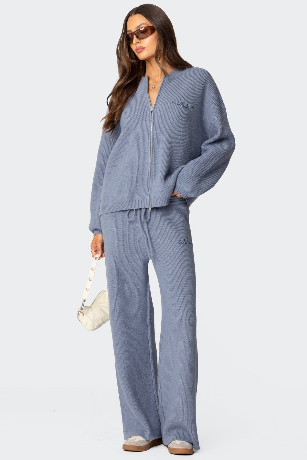Kris Ribbed Knit Joggers