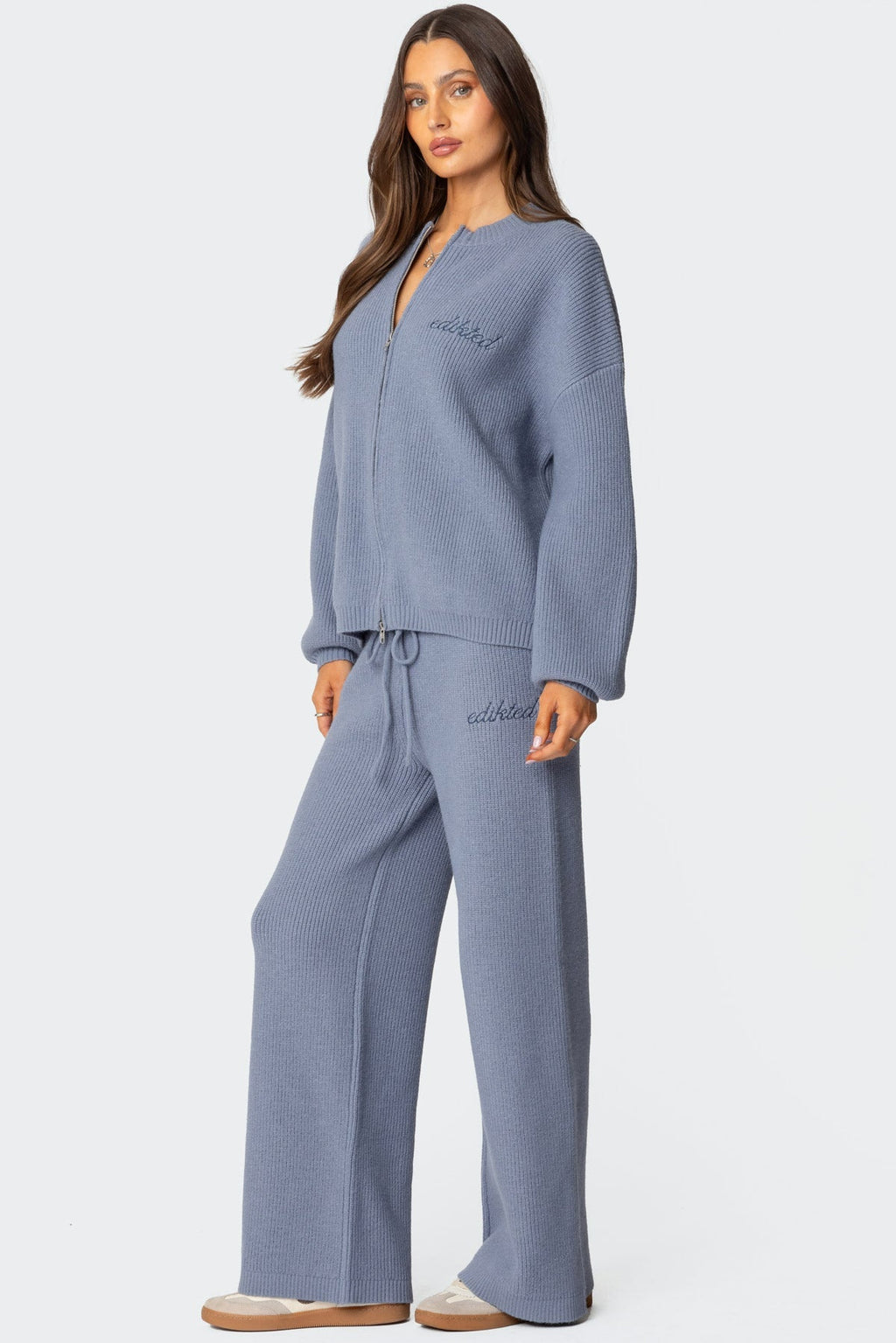 Kris Ribbed Knit Joggers