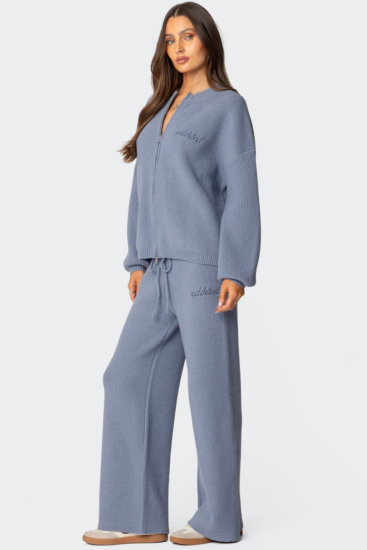 Kris Ribbed Knit Joggers