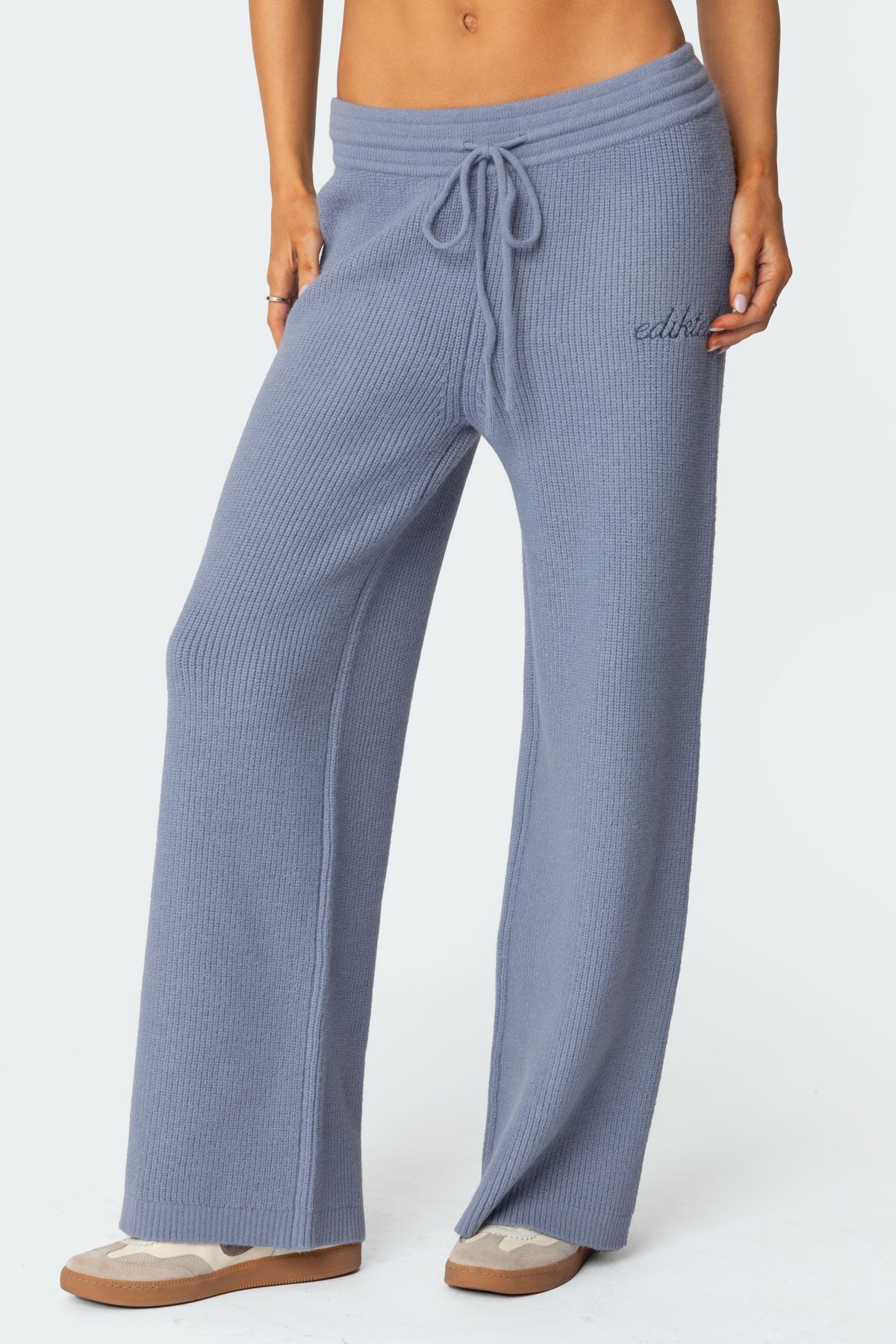Kris Ribbed Knit Joggers